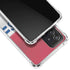 NFL New York Giants White Striped Galaxy A52 5G Clear Case